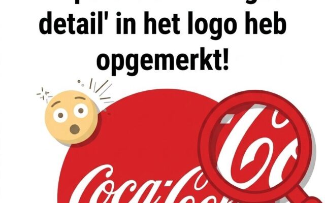 Mensen ontdekken een ‘verborgen detail’ in het Coca-Cola-logo, maar is het er wel echt?