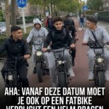 Aha: vanaf 2027 moeten jongeren op een fatbike waarschijnlijk een helm dragen… dit is wat er nu bekend is