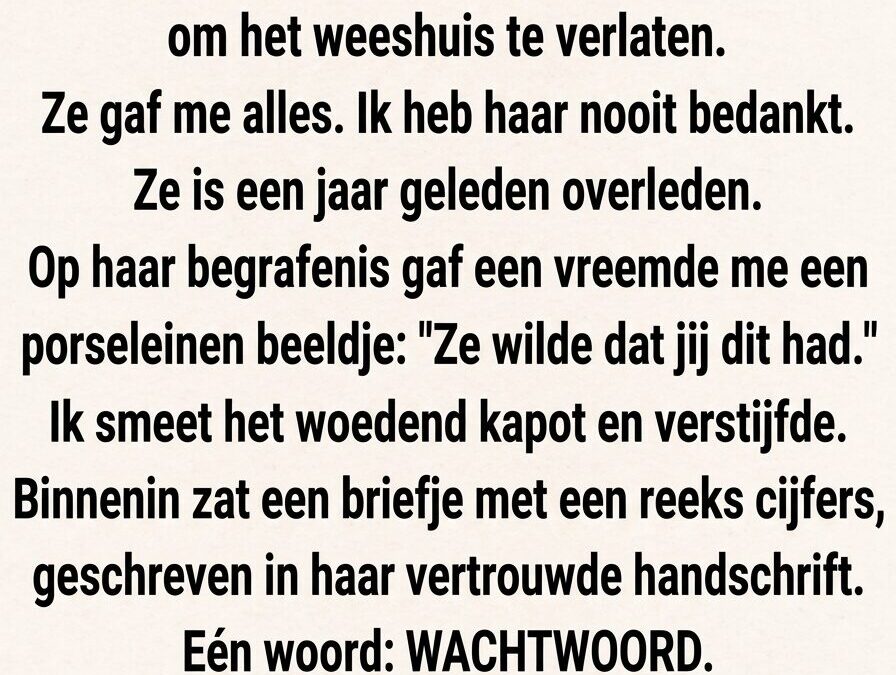 Ik Sloeg het Cadeau van Mijn Adopt moeder Kapot… Maar Wat Ik Binnenin Vond, Veranderde Mijn Hele Leven