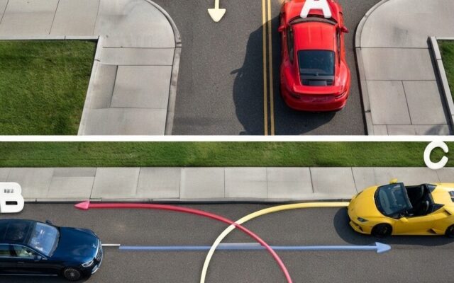 Wie mag er als eerste rijden? Deze lastige verkeerspuzzel brengt zelfs ervaren automobilisten aan het twijfelen!
