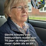 Komt er binnenkort een nieuwe maatregel voor automobilisten boven de 70 jaar? Dit is wat we nu weten
