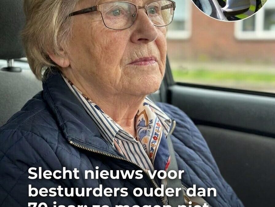 Komt er binnenkort een nieuwe maatregel voor automobilisten boven de 70 jaar? Dit is wat we nu weten